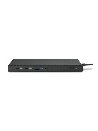 Kensington USB-C Stație de andocare cu DisplayPort 4K PD Ethernet și conexiune 3 monitoare Negru (K32810EU)