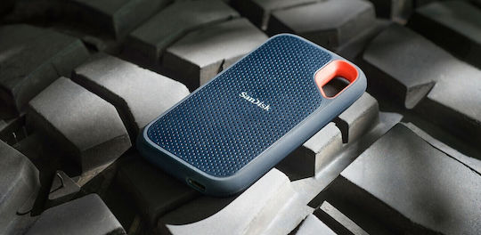 Sandisk Extreme SSD V2 USB 3.2 / USB-C 1TB 2.5" Μαύρο