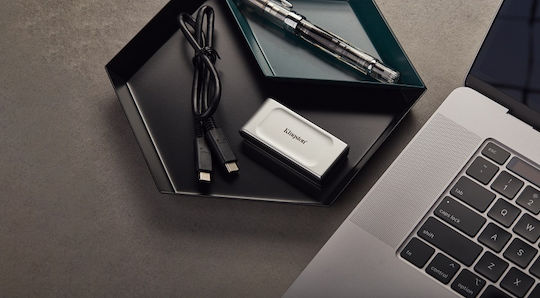 Kingston XS2000 USB-C External SSD 1TB 1.8" Silver