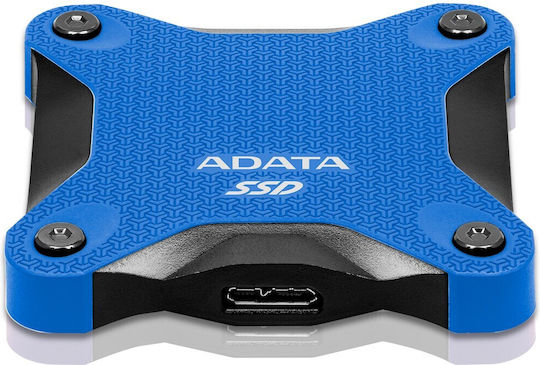 Adata USB 3.2 External 2.5" SSD 512GB Blue