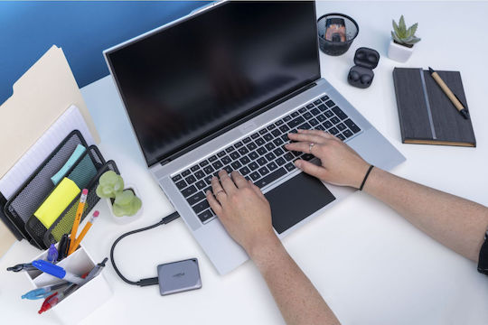 Crucial X9 Pro USB-C External SSD 4TB 2.5" Gray