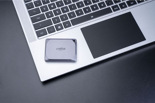 Crucial X9 Pro USB-C External SSD 2TB 2.5" Gray