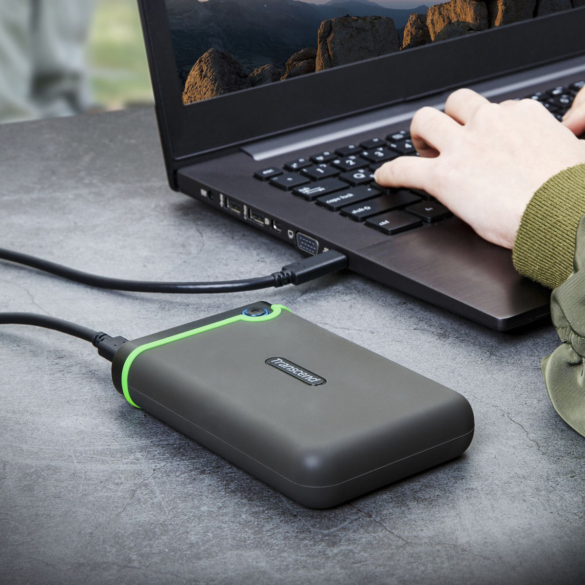Transcend StoreJet 25M3C USB 3.1 / USB-C Extern HDD 4TB 2.5