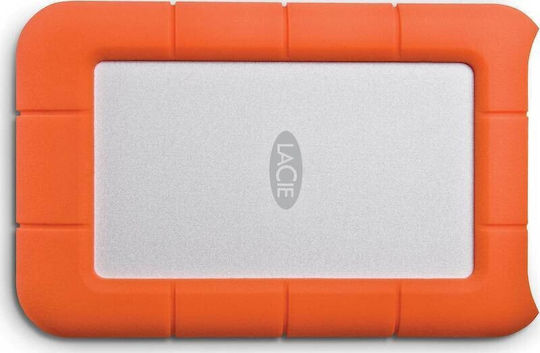 Lacie Rugged Mini USB 3.2 Εξωτερικός SSD 500GB 2.5" Μαύρο