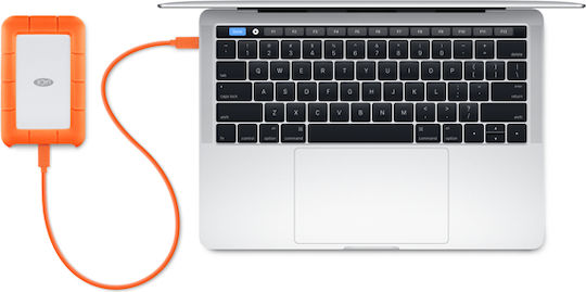 Lacie Rugged Mini USB 3.2 Εξωτερικός SSD 500GB 2.5" Μαύρο