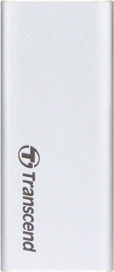Transcend ESD260C USB-C Εξωτερικός SSD 1TB 2.5" Ασημί