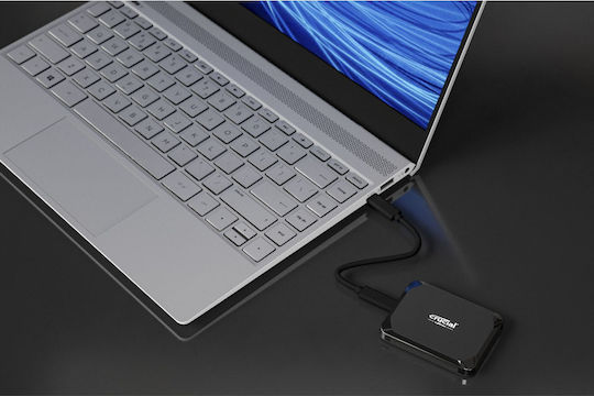 Crucial X9 USB 3.2 External 2.5" SSD 1TB Black