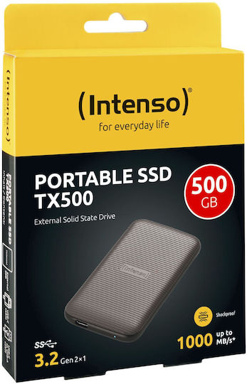Intenso TX500 USB 3.2 Externe SSD 500GB 2.5" Braun
