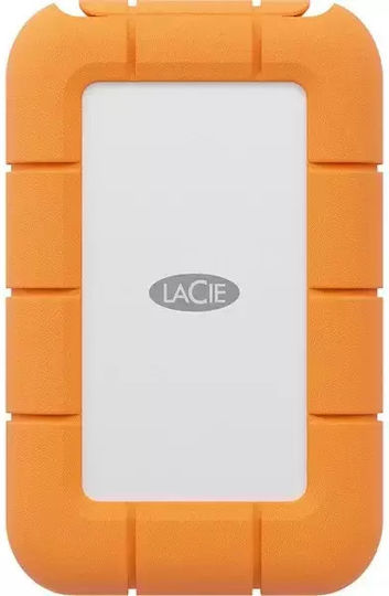 Lacie Rugged Mini USB-C Εξωτερικός SSD 4.1TB 2.5" Μαύρο
