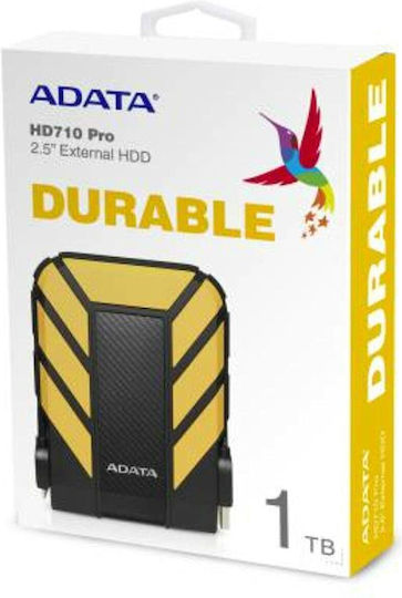 Adata HD710P USB 3.1 Externe HDD 1TB 2.5" Gelb