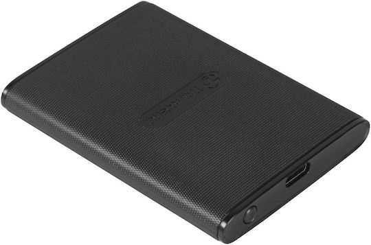 Transcend ESD270C USB-C 3.1 / Lightning / 3.2 Εξωτερικός SSD 2TB 2.5" Μαύρο