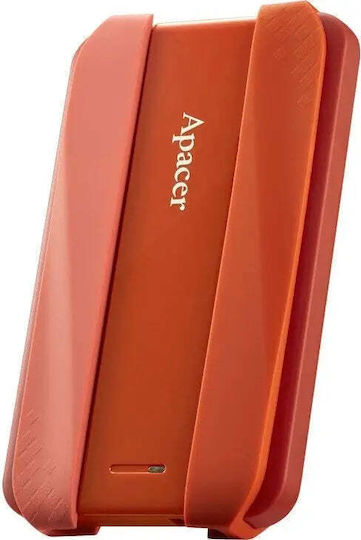 Apacer AC533 USB 3.2 Εξωτερικός HDD 2TB 2.5" Κόκκινο