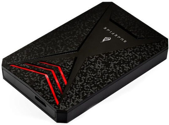 SureFire Surefire Bunker SSD USB 3.2 Externe SSD 1TB 2.5" Schwarz