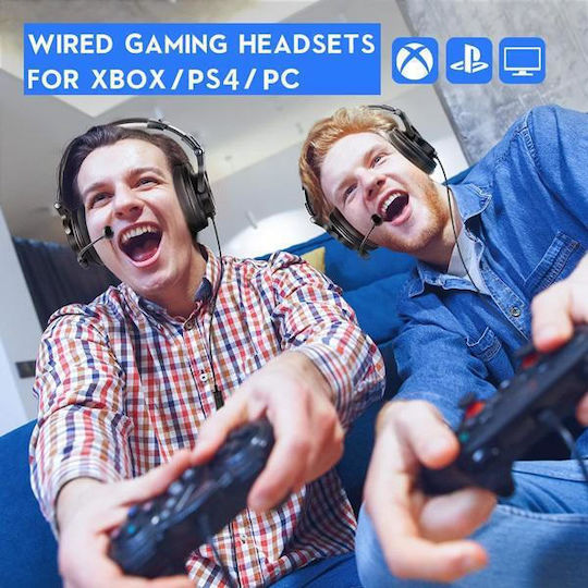 OneOdio A71D Надушници Гейминг Слушалки със Свързаност 3,5 мм за PC / PS4 / PS5 / XBOX