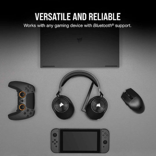 Corsair HS55 Wireless Core Over Ear Gaming Headset with Bluetooth Connectivity for PC / PS4 / PS5