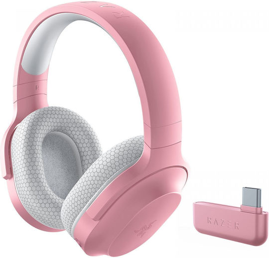 Razer Barracuda X Wireless Over Ear Gaming Headset with 3.5mm / USB / Bluetooth Connectivity Quartz for PC