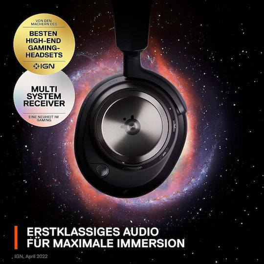 SteelSeries Căști Gaming Over Ear Wireless Arctis Nova Pro cu Conectivitate Bluetooth pentru PC