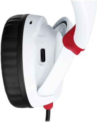 HyperX Cloud Mini Ασύρματο On Ear Gaming Headset με σύνδεση Bluetooth / 3.5mm Red/Black for Nintendo Switch / PC / PS4 / PS5 / XBOX