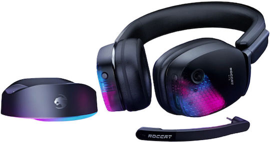 Roccat Syn Max Air Безжичен Надушници Геймърски слушалки с връзка Bluetooth Черен
