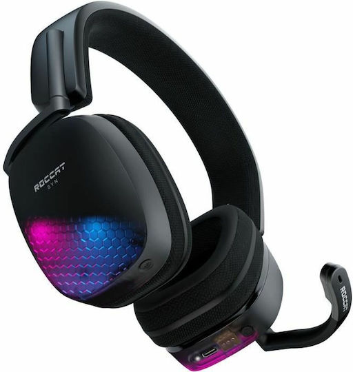 Roccat Syn Max Air Безжичен Надушници Геймърски слушалки с връзка Bluetooth Черен