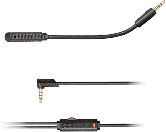 Plantronics RIG 400HS Over Ear Gaming Headset με σύνδεση 3.5mm Γκρι