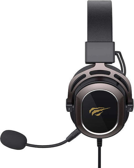 Havit H2008D Über Ohr Gaming-Headset mit Verbindung 3,5mm Schwarz