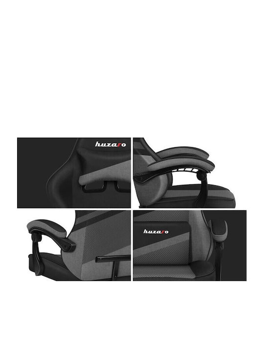 Huzaro Force 4.4 Mesh Υφασμάτινη Καρέκλα Gaming Γκρι