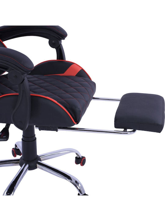 HomeMarkt HM1157.01 Gaming Chair with Footrest Black