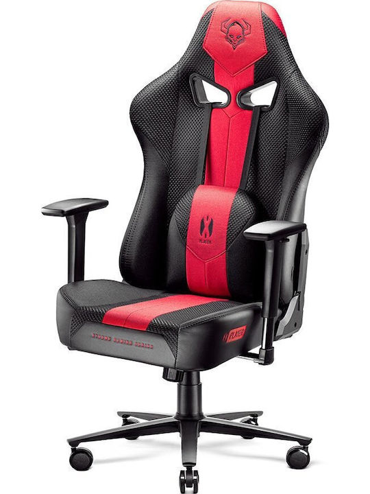 Diablo X-Player 2.0 Καρέκλα Gaming Δερματίνης με Ρυθμιζόμενα Μπράτσα Κόκκινη