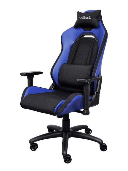 Trust Gxt 714 Υφασμάτινη Καρέκλα Gaming με Ρυθμιζόμενα Μπράτσα Μπλε