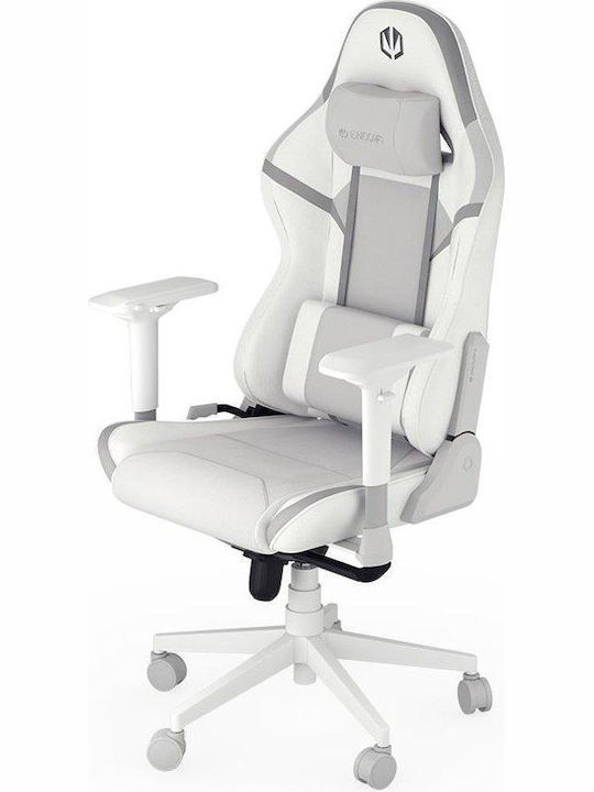 Endorfy EY8A007 Геймърски стол с регулируеми подлакътници Скрим Onyx White