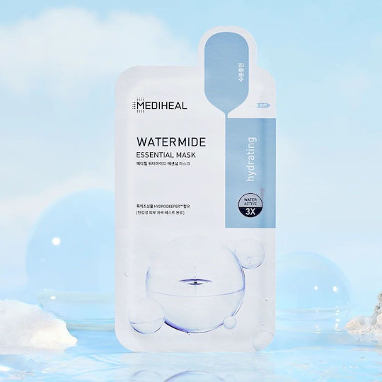 Mediheal Watermide Μάσκα Προσώπου για Ενυδάτωση 24ml