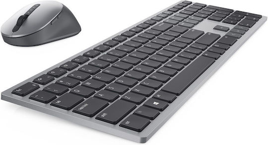 Dell KM7321W Fără fir Bluetooth Set tastatură și mouse Engleză UK