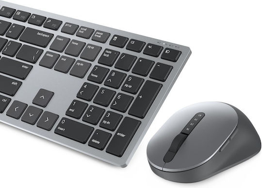 Dell KM7321W Fără fir Bluetooth Set tastatură și mouse Engleză UK