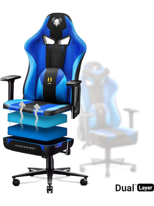 Diablo X-Player 2.0 Normal Size Gaming Stuhl mit verstellbaren Armlehnen Frost Black