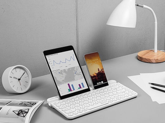 A4Tech Fstyler FBK30 Безжично Само клавиатура за таблет Английски US Бял