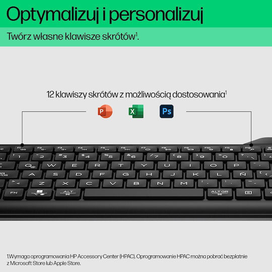 HP 460 Wireless Bluetooth Keyboard Only English US