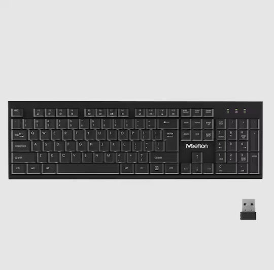 Meetion MT-C4120 Kabellos Tastatur & Maus Set Englisch US