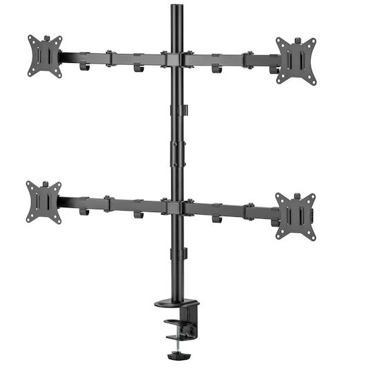 Sbox Halterung Auf dem Schreibtisch für 4 Monitore bis 32" mit Arm (LCD-352/4-2)
