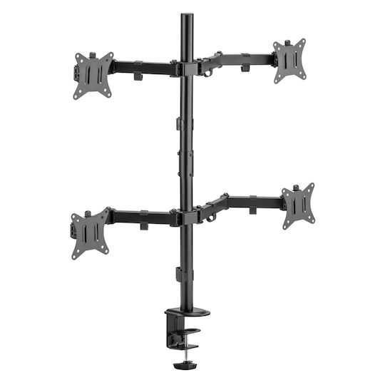 Sbox Halterung Auf dem Schreibtisch für 4 Monitore bis 32" mit Arm (LCD-352/4-2)