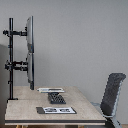 Sbox Halterung Auf dem Schreibtisch für 4 Monitore bis 32" mit Arm (LCD-352/4-2)