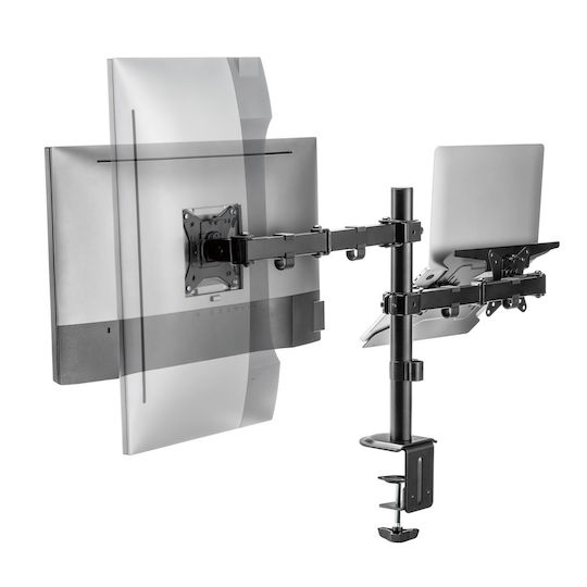 Sbox Βάση Γραφείου Οθόνης έως 32" με Βραχίονα (LCD-LM01-2)