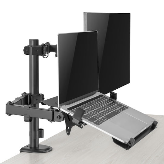 Sbox Βάση Γραφείου Οθόνης έως 32" με Βραχίονα (LCD-LM01-2)