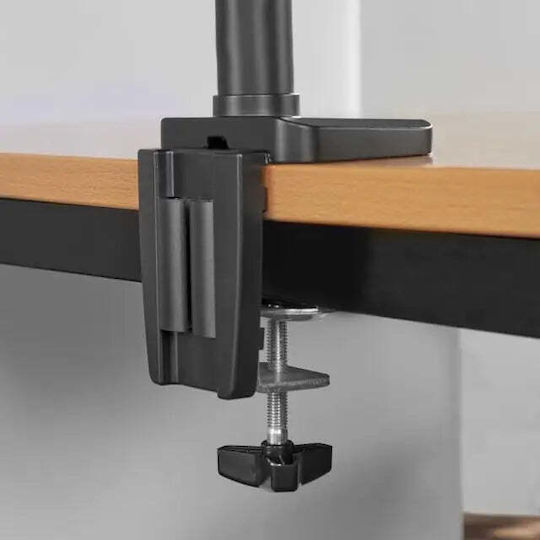 HAMA Stand Desk Mounted for 2 Monitors up to 32" with Arm (00118498)