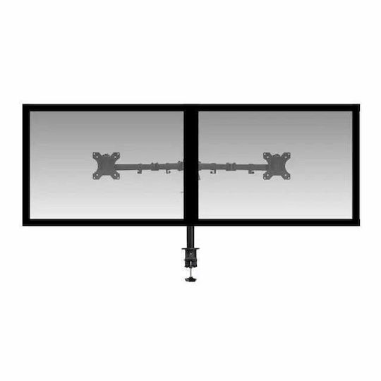 Act AC8302 Βάση Γραφείου για 2 Οθόνες έως 32" με Βραχίονα