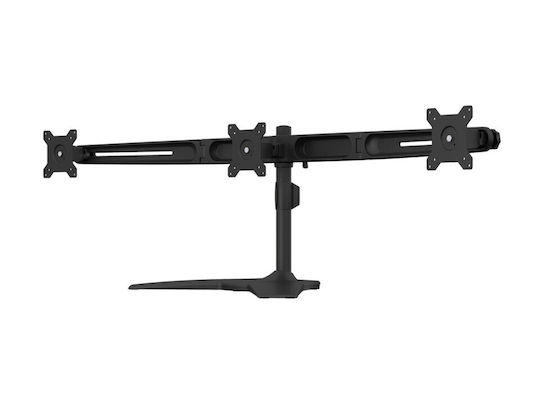 Hagor Tabletop Suport pentru 3 Monitoare până la 24" cu Braț (7187)
