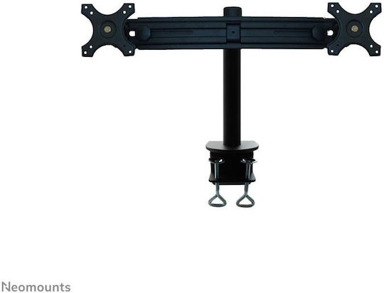 Newstar Stand Desk Mounted for 2 Monitors up to 30" with Arm (FPMA-D700D)
