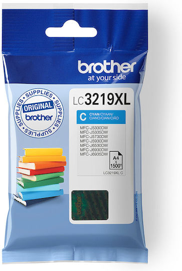 Brother LC3219XL Γνήσιο Μελάνι Εκτυπωτή InkJet Κυανό (LC-3219XLC)