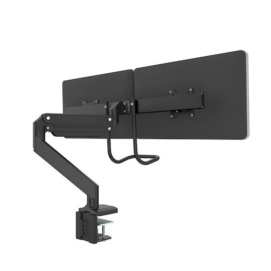Fellowes Stand Desk Mounted for 2 Monitors up to 32" with Arm (9909301)