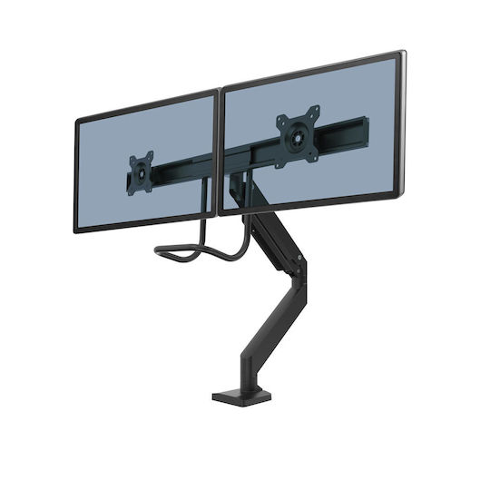 Fellowes Stand Desk Mounted for 2 Monitors up to 32" with Arm (9909301)